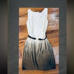 ANTONIO MELANI Ivory Silk Dress